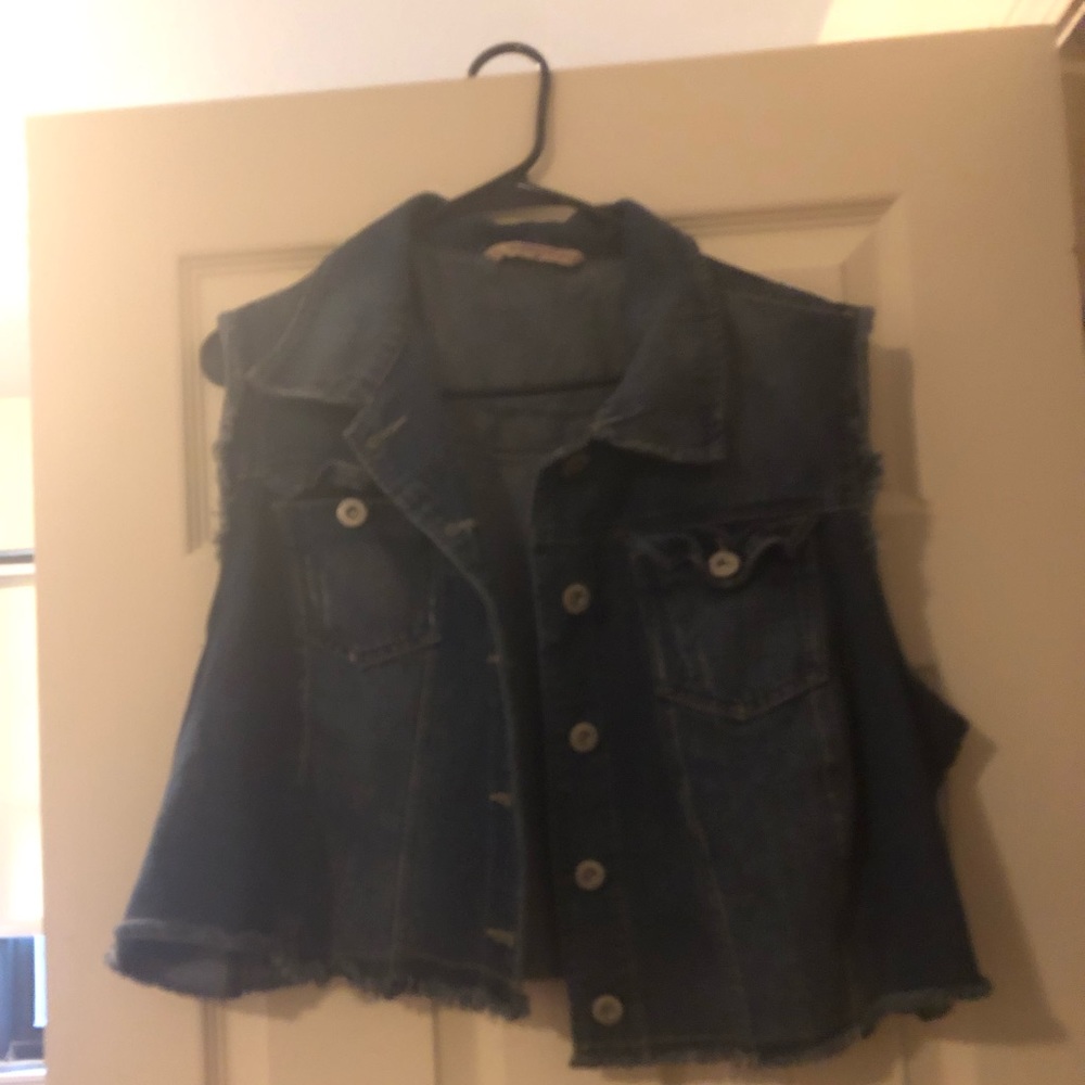 Crop Blue Jean Jackets